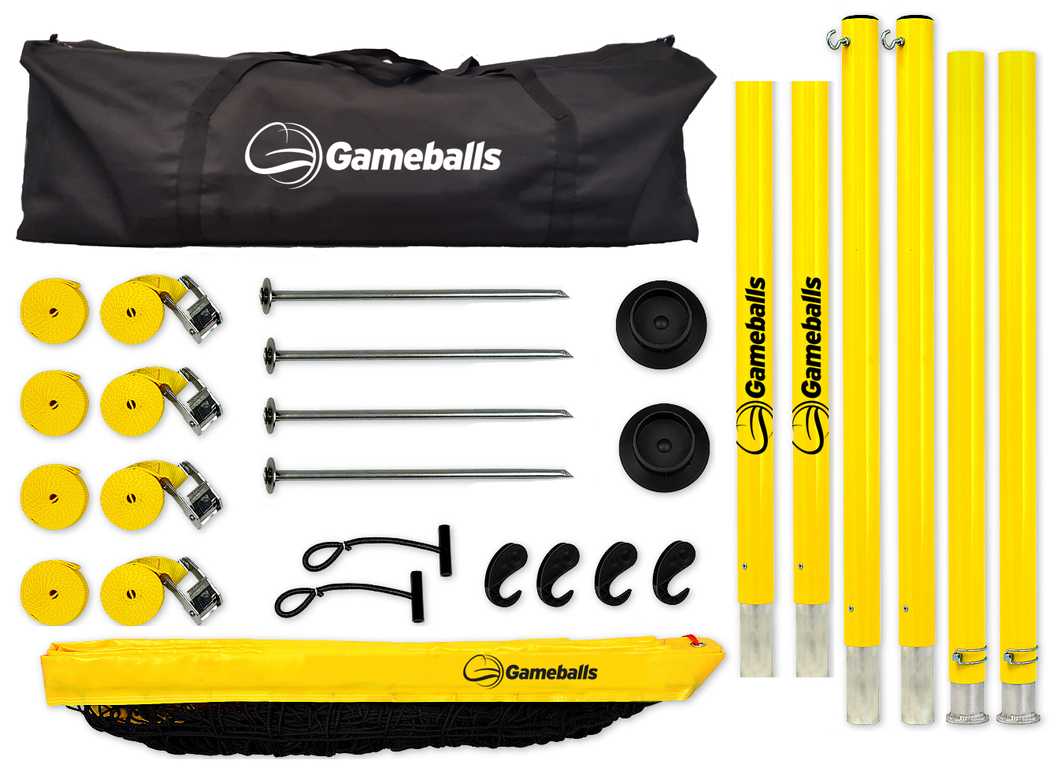 Gameballs Pro-Beach Tennis Set mobiel